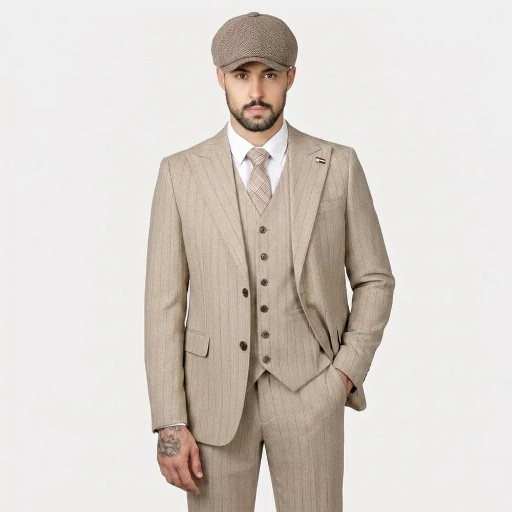Dreiteiler Beige Imperial