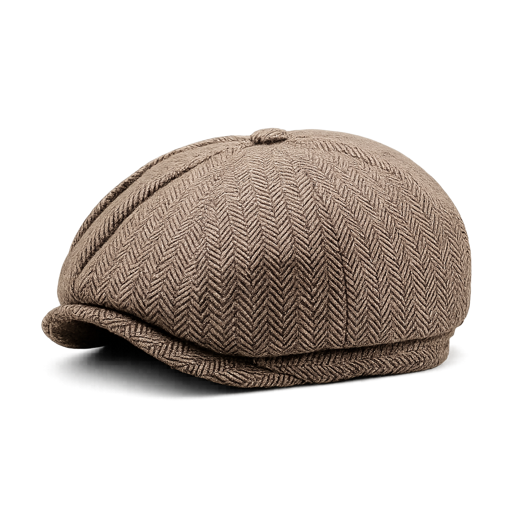 Tommy-Schirmmütze Beige-Braun