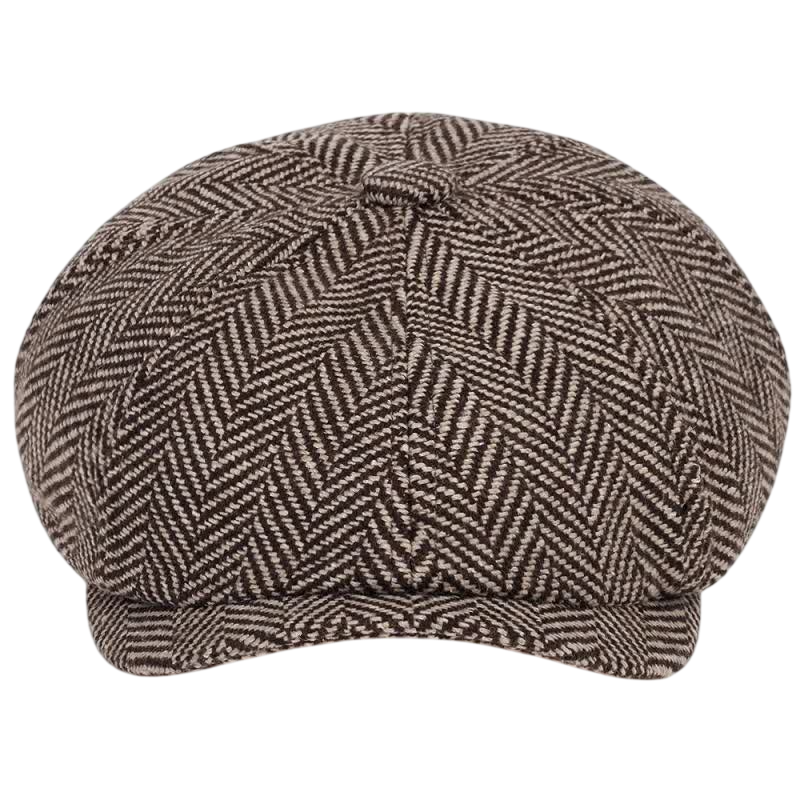 Tommy-Schirmmütze Beige-Braun