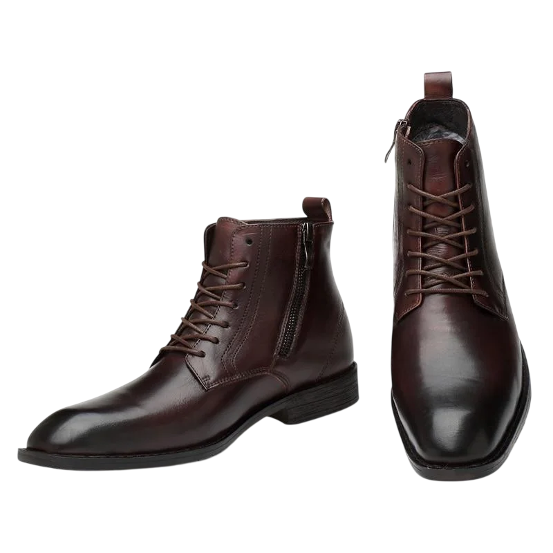 Tommy-Stiefel aus Leder