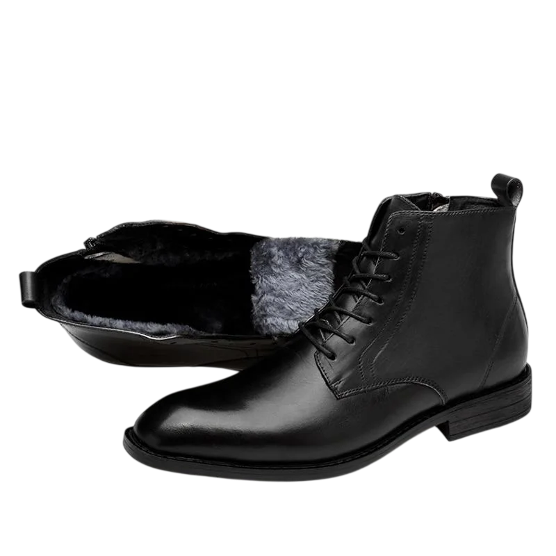 Tommy-Stiefel aus Leder
