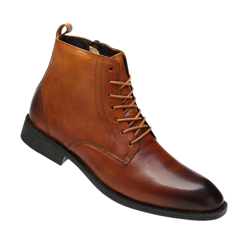 Tommy-Stiefel aus Leder