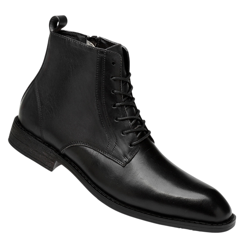 Tommy-Stiefel aus Leder