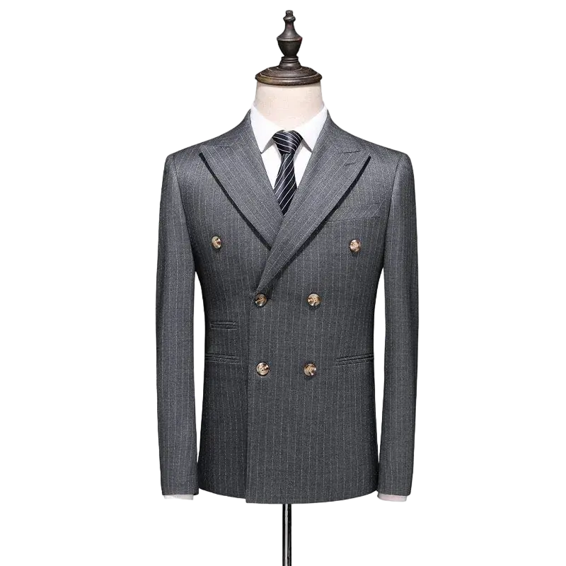 Grauer Dreiteiler Gatsby