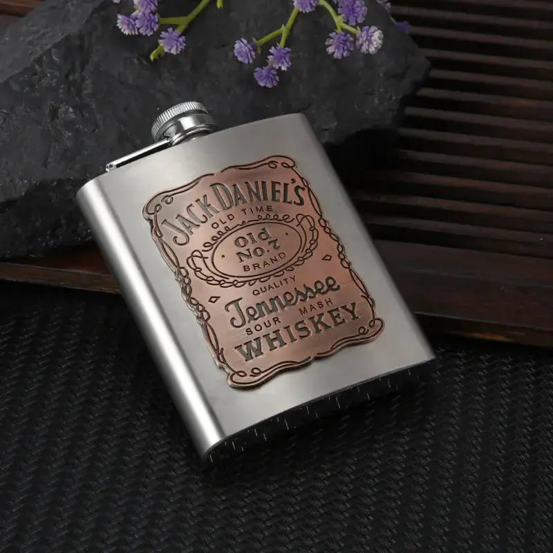 Vintage Rotbronze Flasche