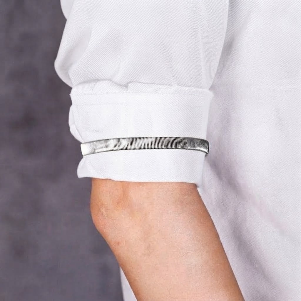 Peaky Blinders Ärmelhalter Silber