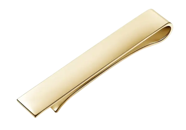 Gold Krawattenklammer