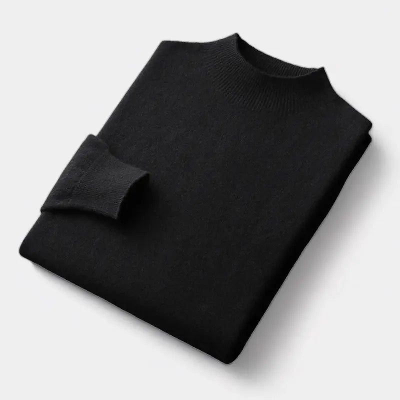 John Pullover mit Stehkragen