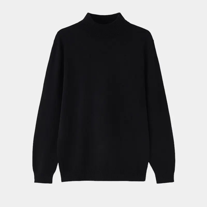 John Pullover mit Stehkragen