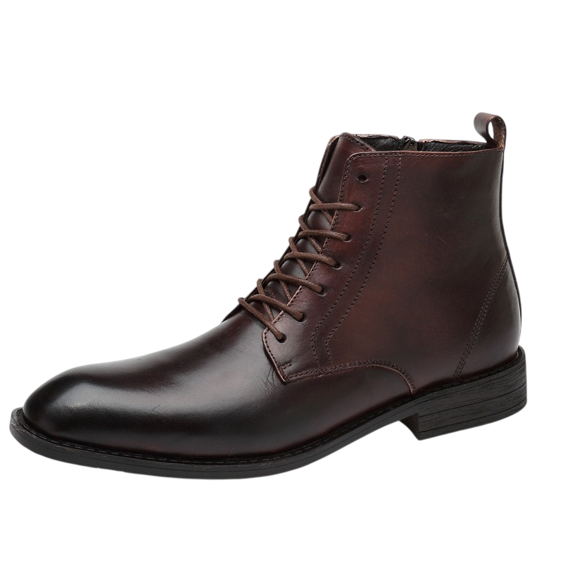Tommy-Stiefel aus Leder