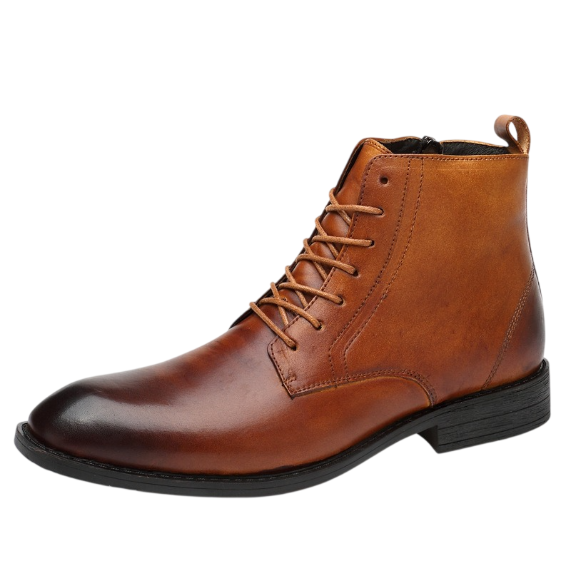 Tommy-Stiefel aus Leder