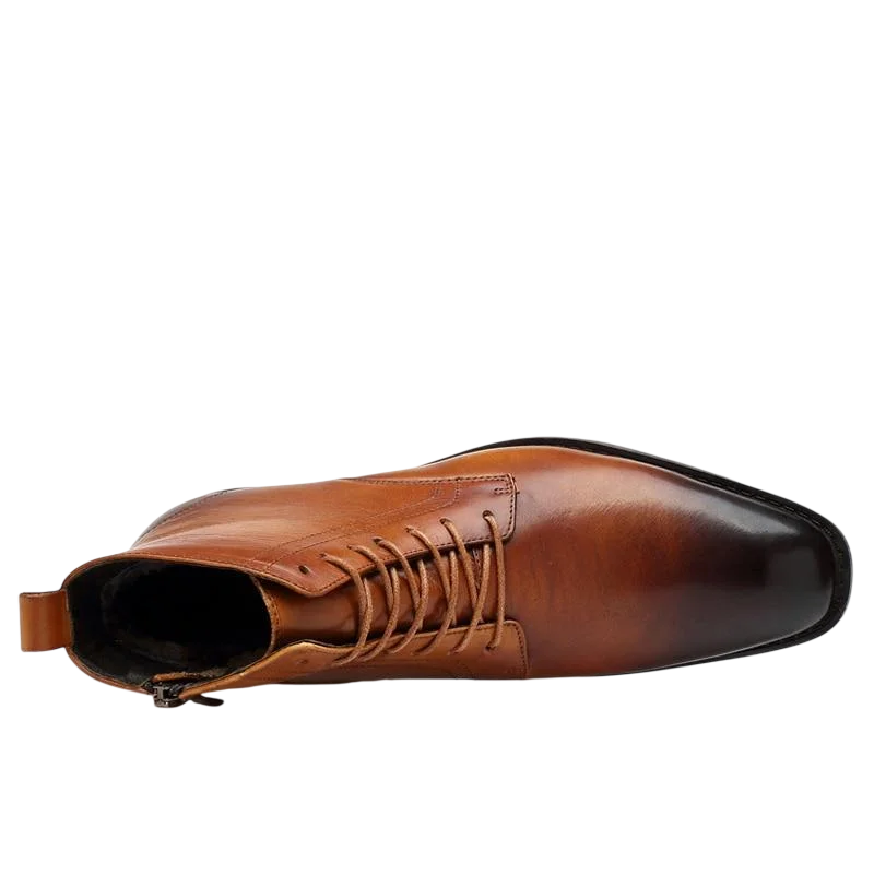 Tommy-Stiefel aus Leder